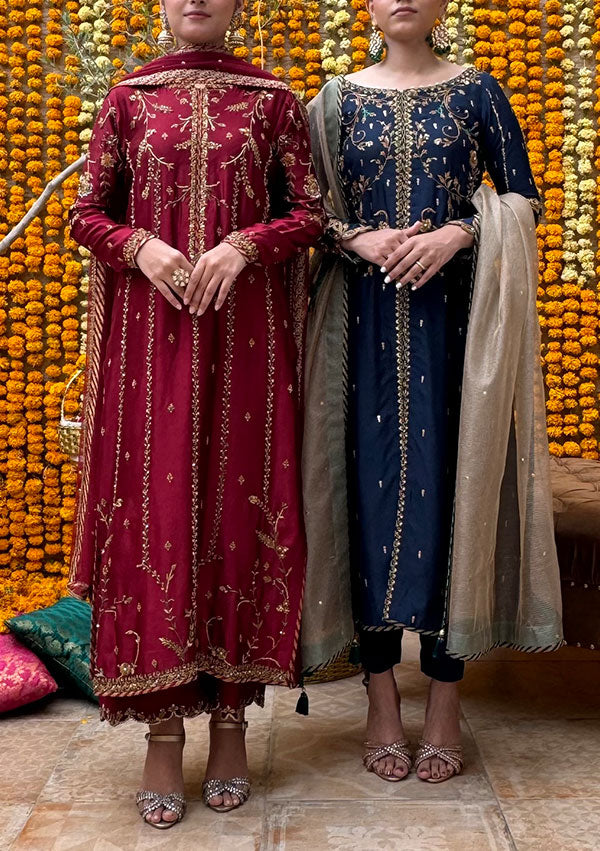 Shermeen-with-Izaar-Pants-and-Dupatta-Image-Five