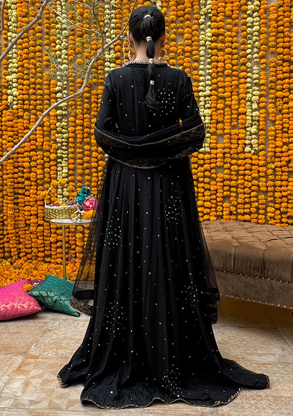 Mashal with Pants and Dupatta-Image-Four