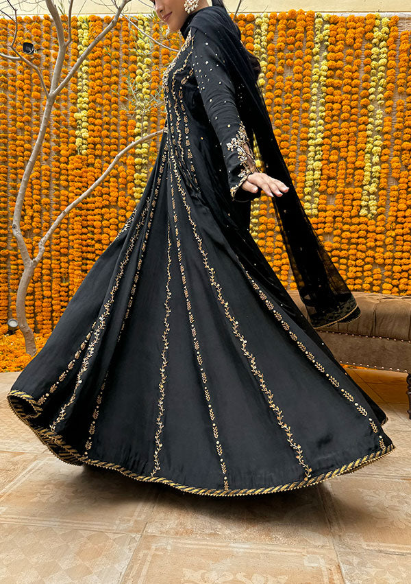 Mashal with Pants and Dupatta-Image-Two