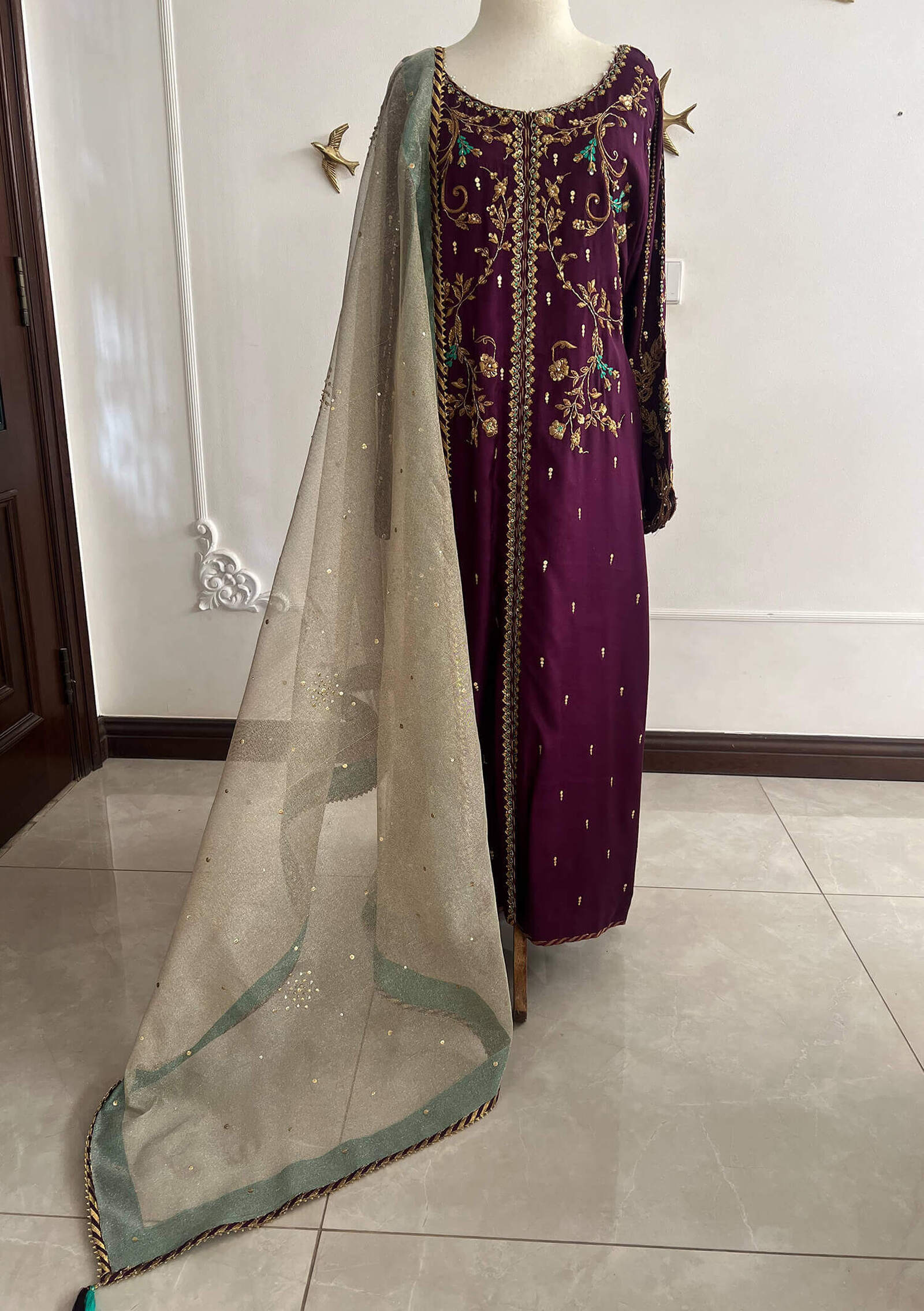 Nargis-with-Pants-and-Dupatta-Plum-Featured_Image