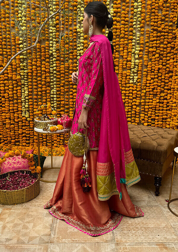 Shyla-with-Dhaka-pants-and-Dupatta-Image-One