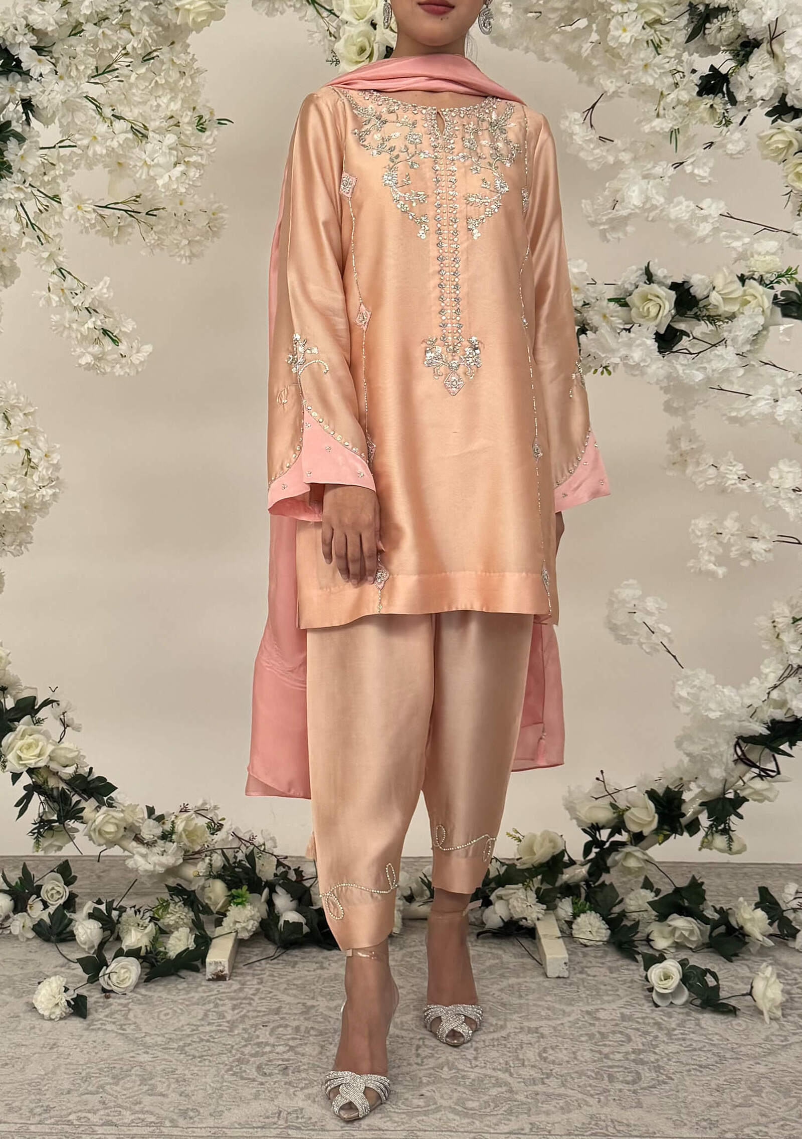 Lima with Shalwar &amp; Dupatta (A) Featured Image