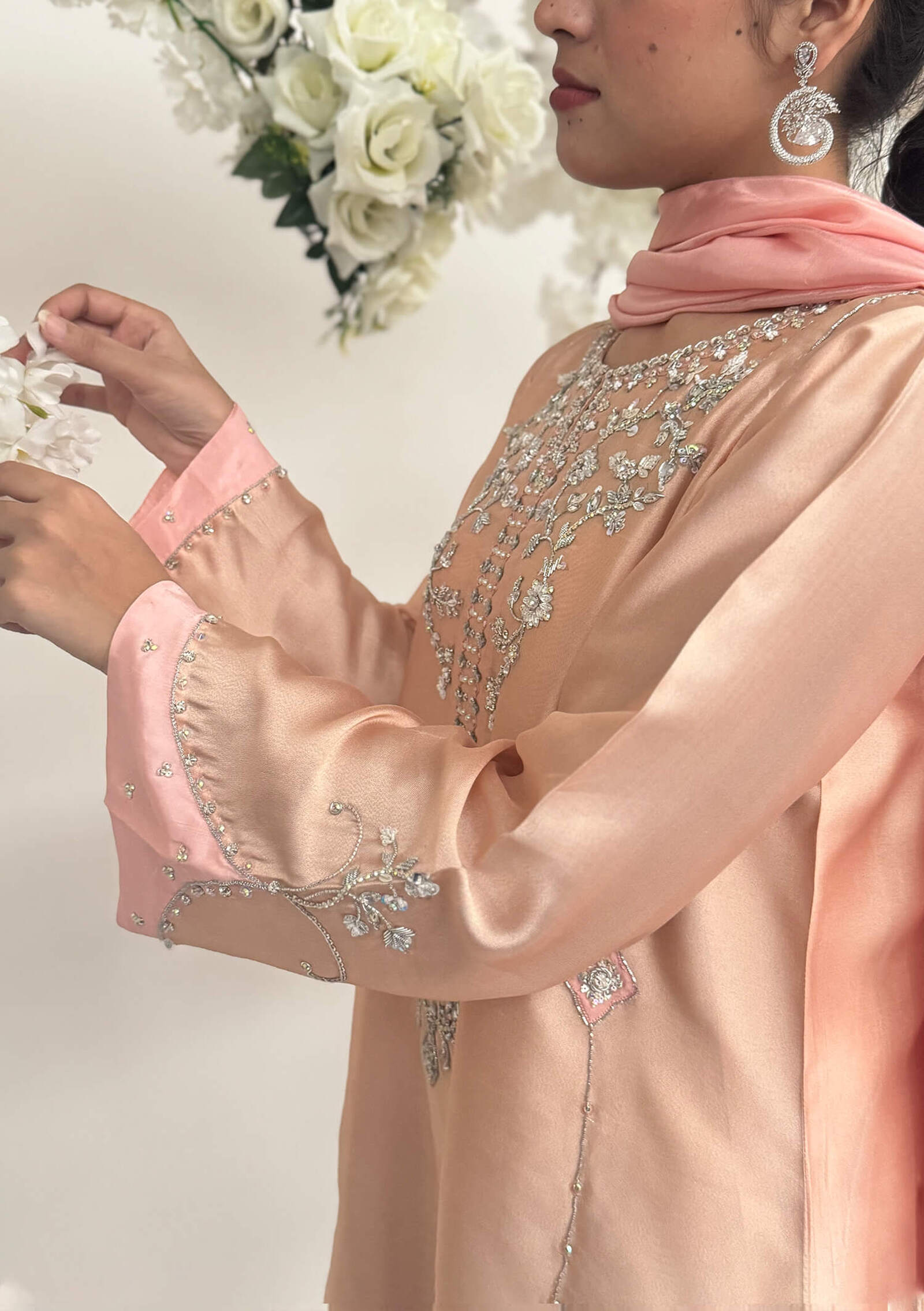 Lima with Shalwar &amp; Dupatta (A) Image Two