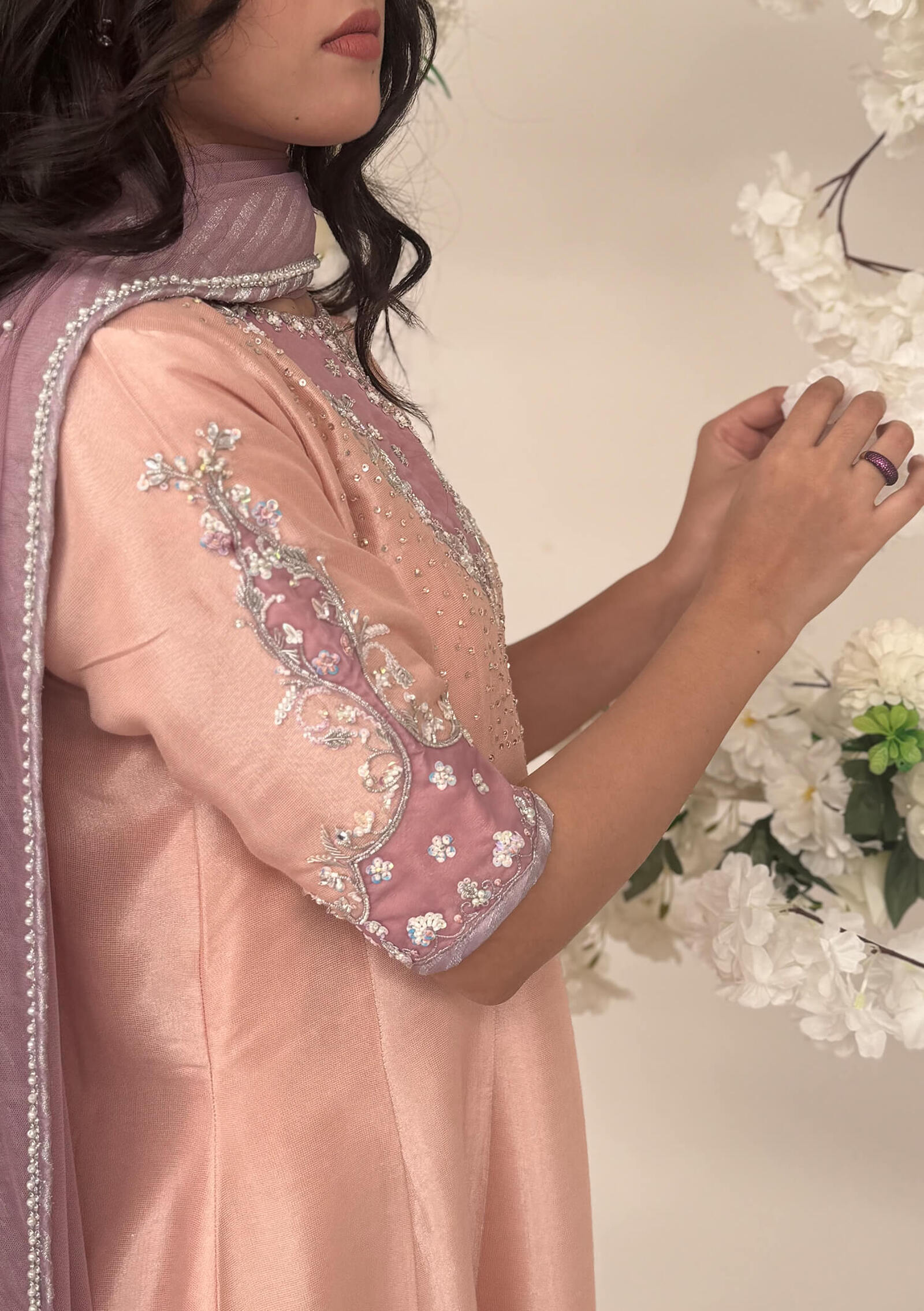 Nuri-with-Pants-&amp;-Dupatta Image Three