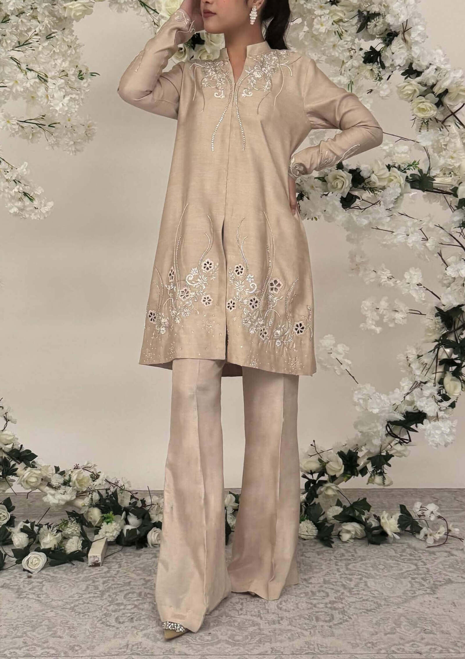 Lulu-Jacket-with-Flared-Pants Image One