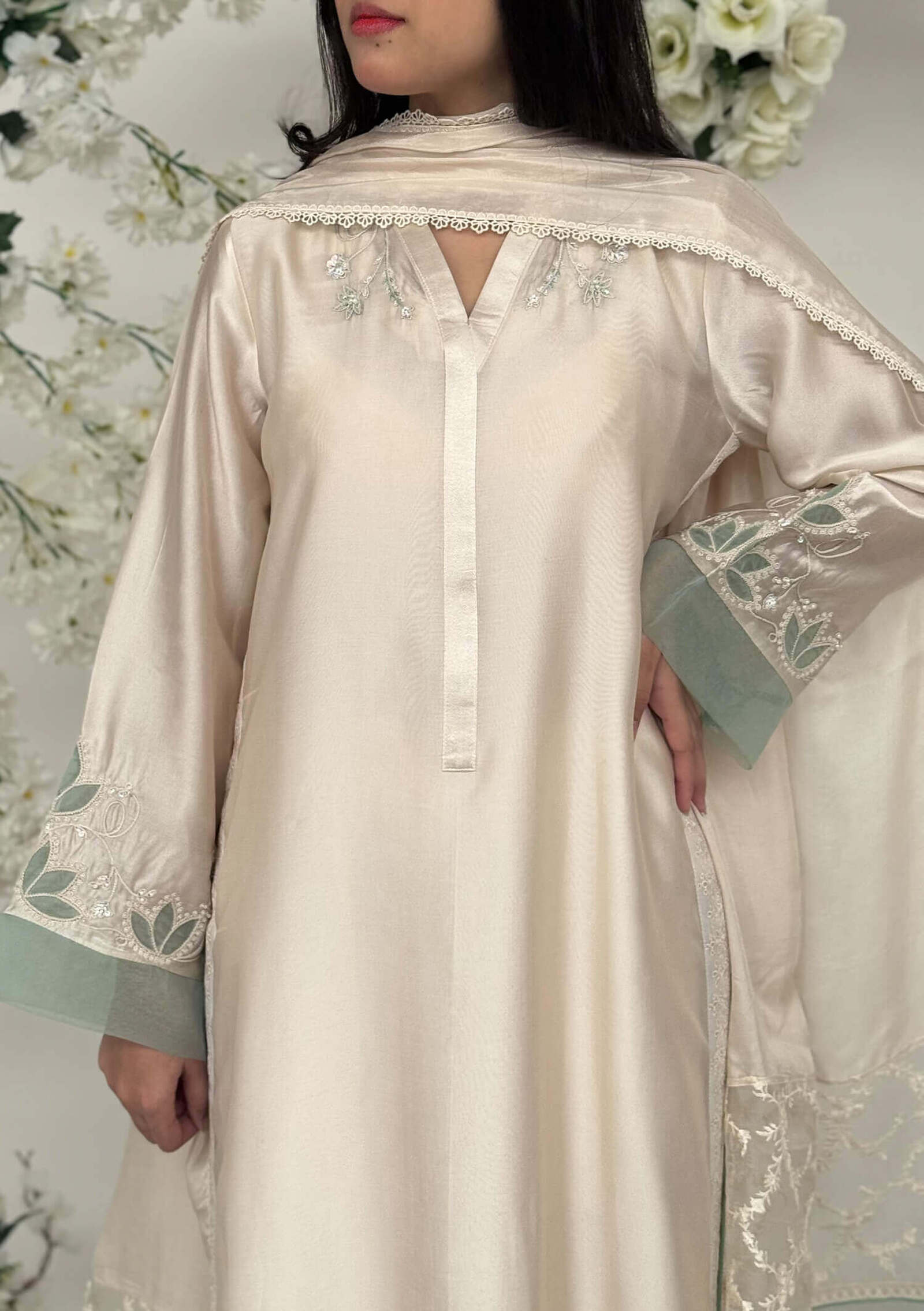 Reem with Pants &amp; Dupatta Image Two