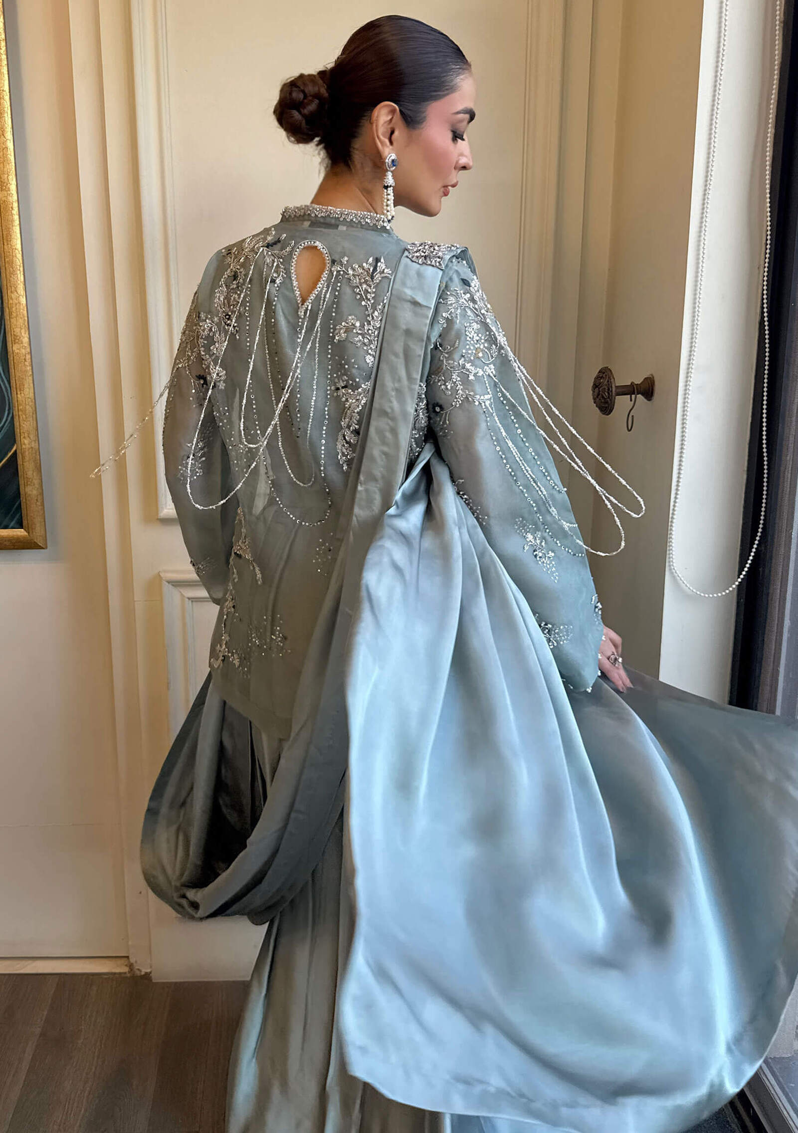 Cie-Jacket-with-Draped-Saree-Image-Three