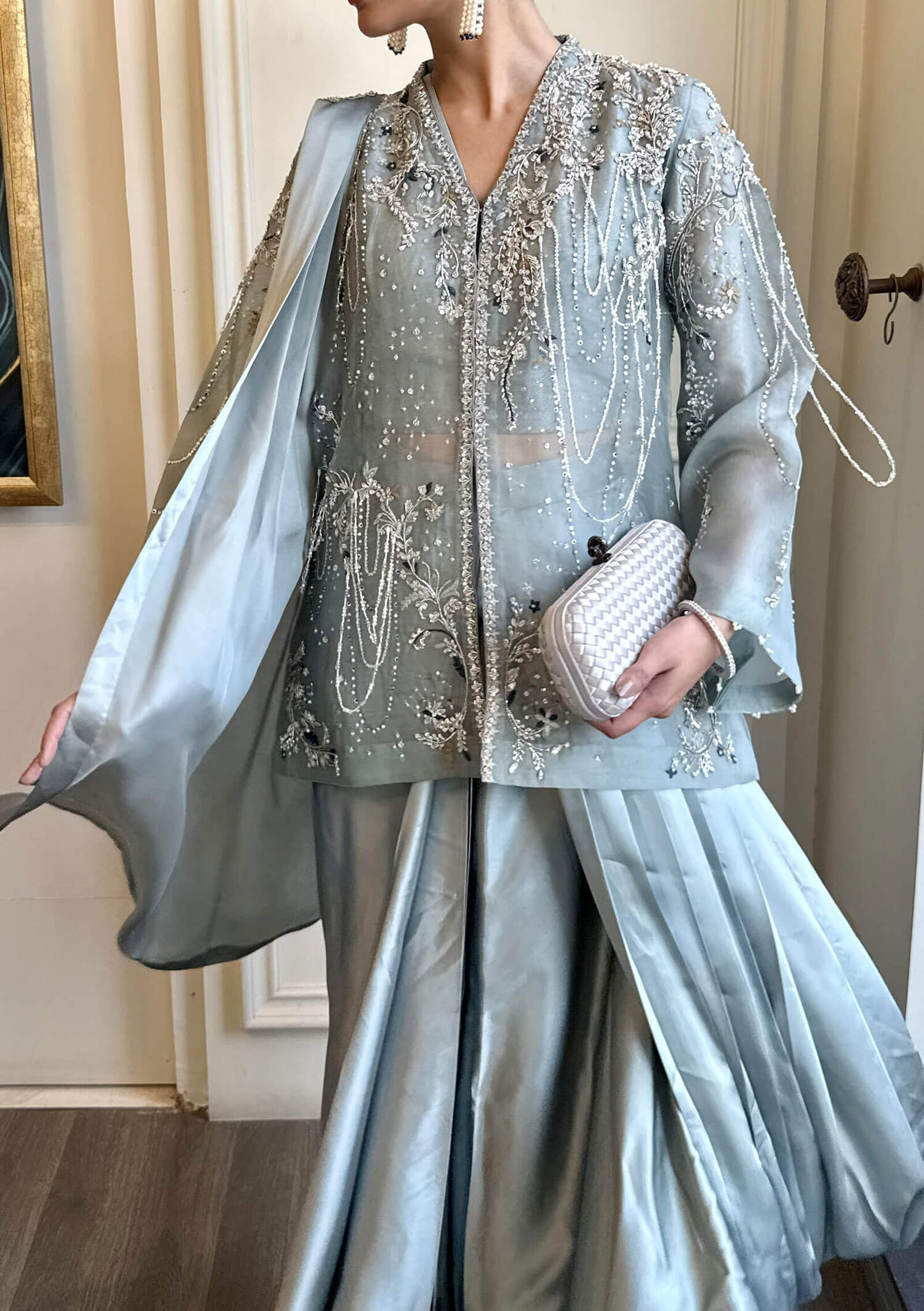 Cie-Jacket-with-Draped-Saree-Image-Two