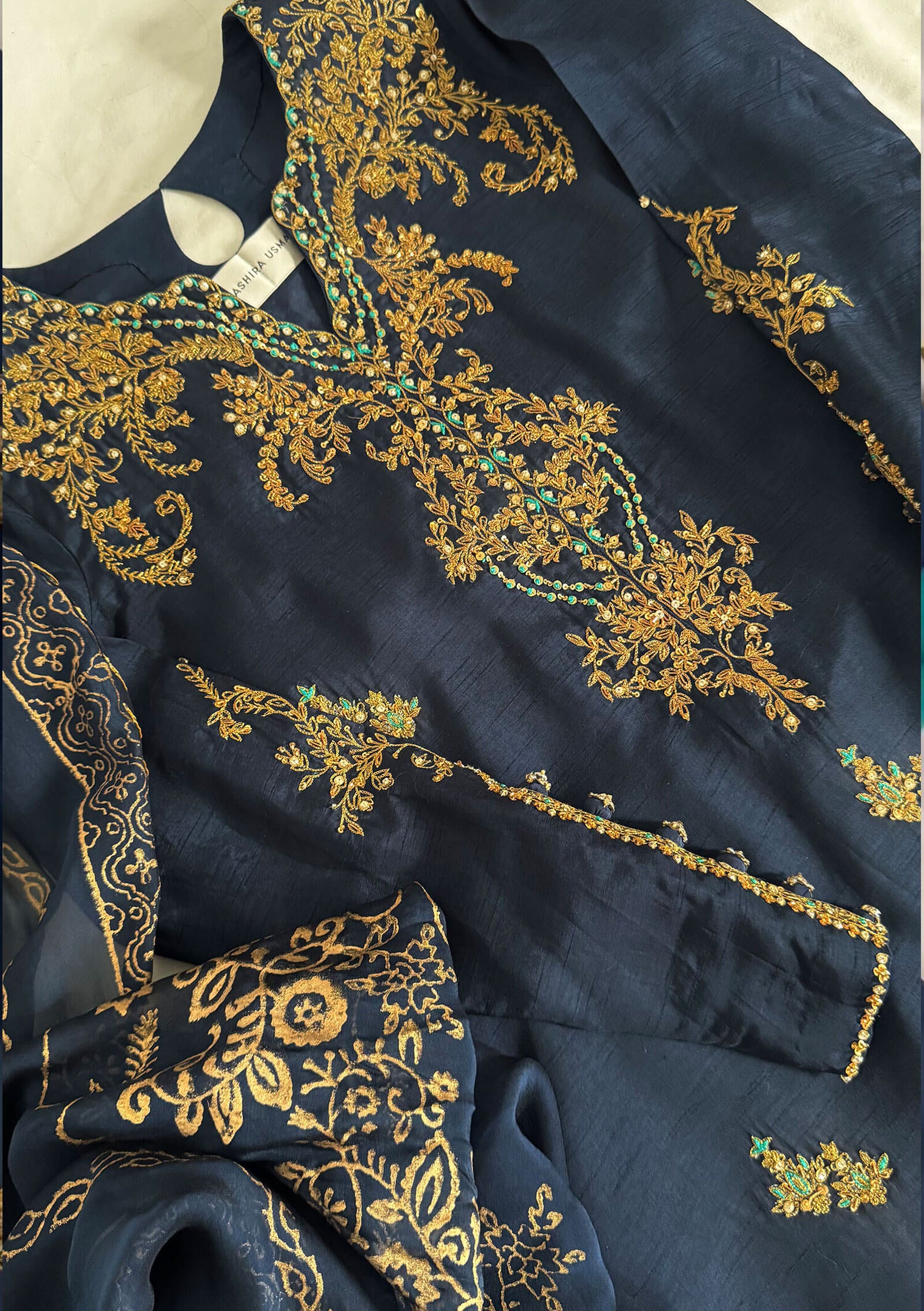 Zoha-with-Flared-Pants-&amp;-Dupatta-Image-Five