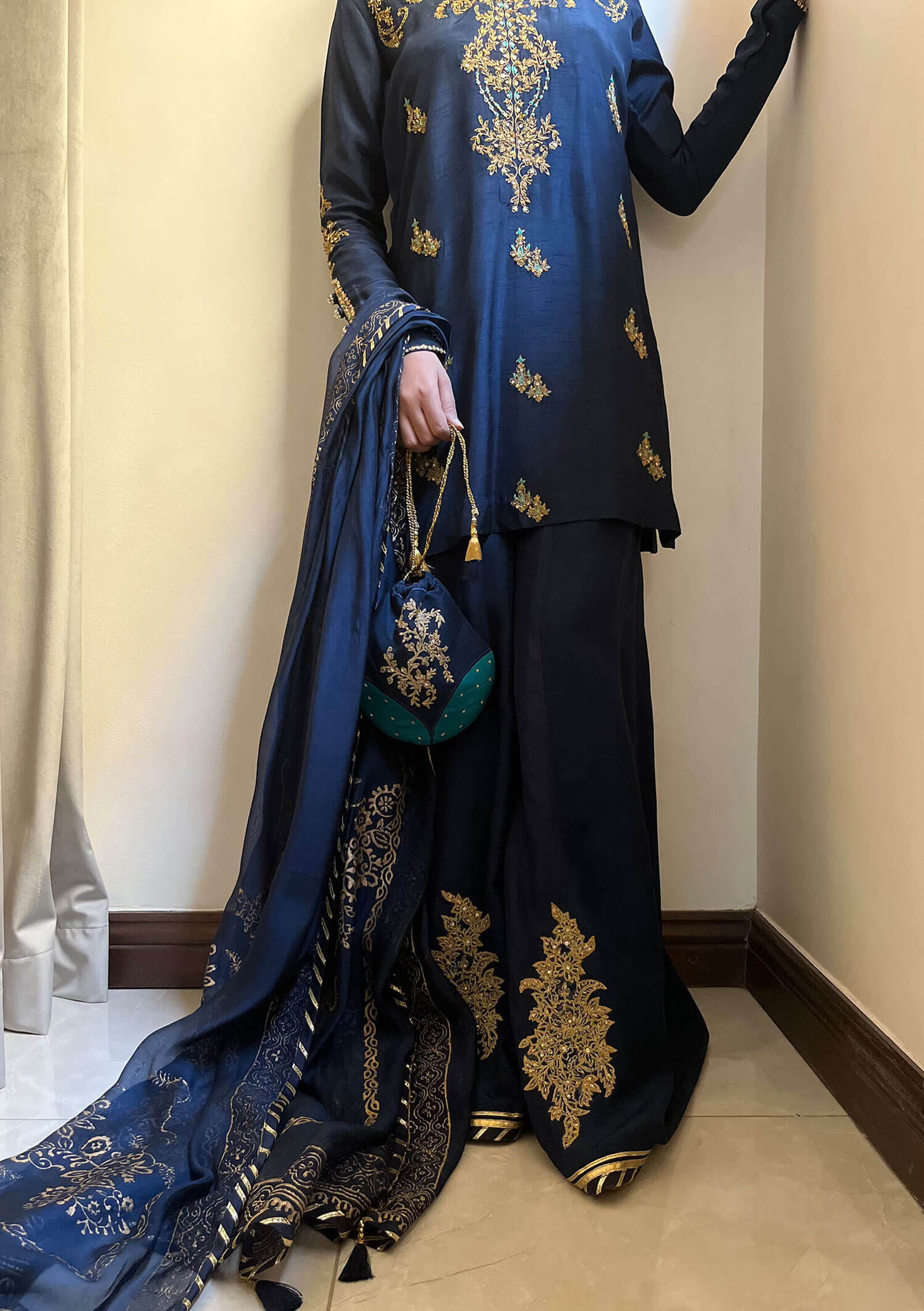 Zoha-with-Flared-Pants-&amp;-Dupatta-Image-Six