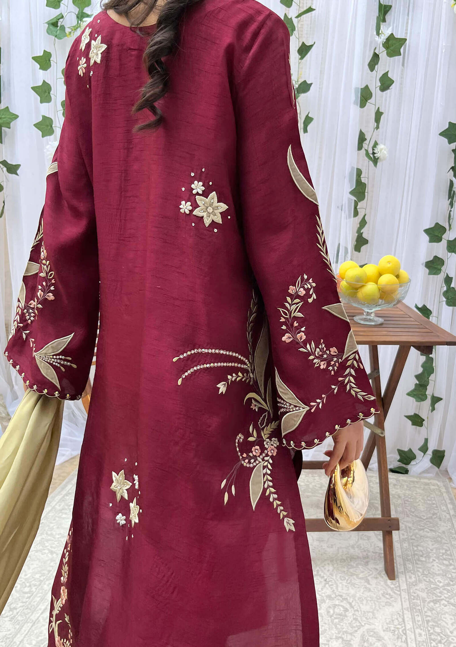 Gigi-Kaftan-Shirt-with-Pants-&-Dupatta-Image-Six
