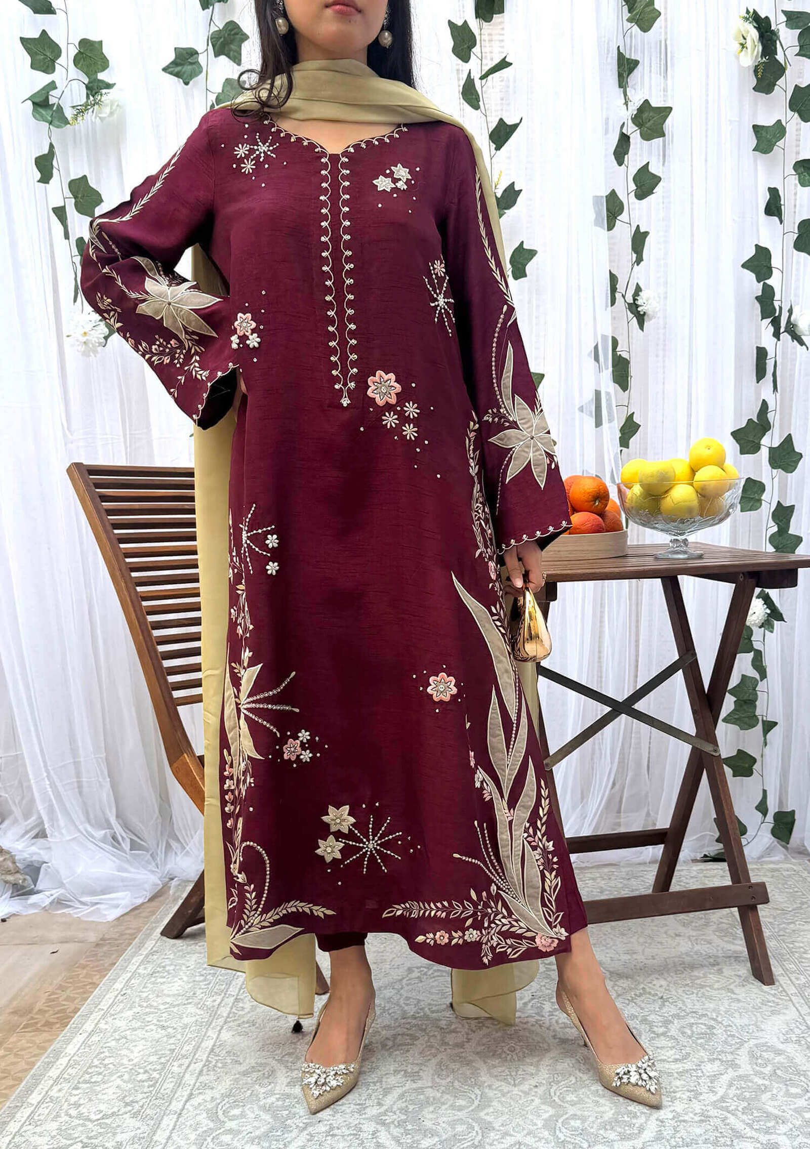 Gigi-Kaftan-Shirt-with_Pants-&-Dupatta-Featured-Image