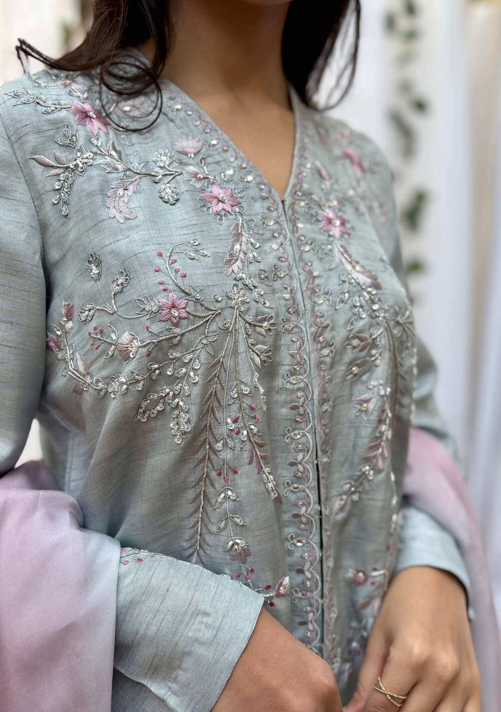 Rory-jacket-with-Flared-Pants-&-Dupatta-Image-Five