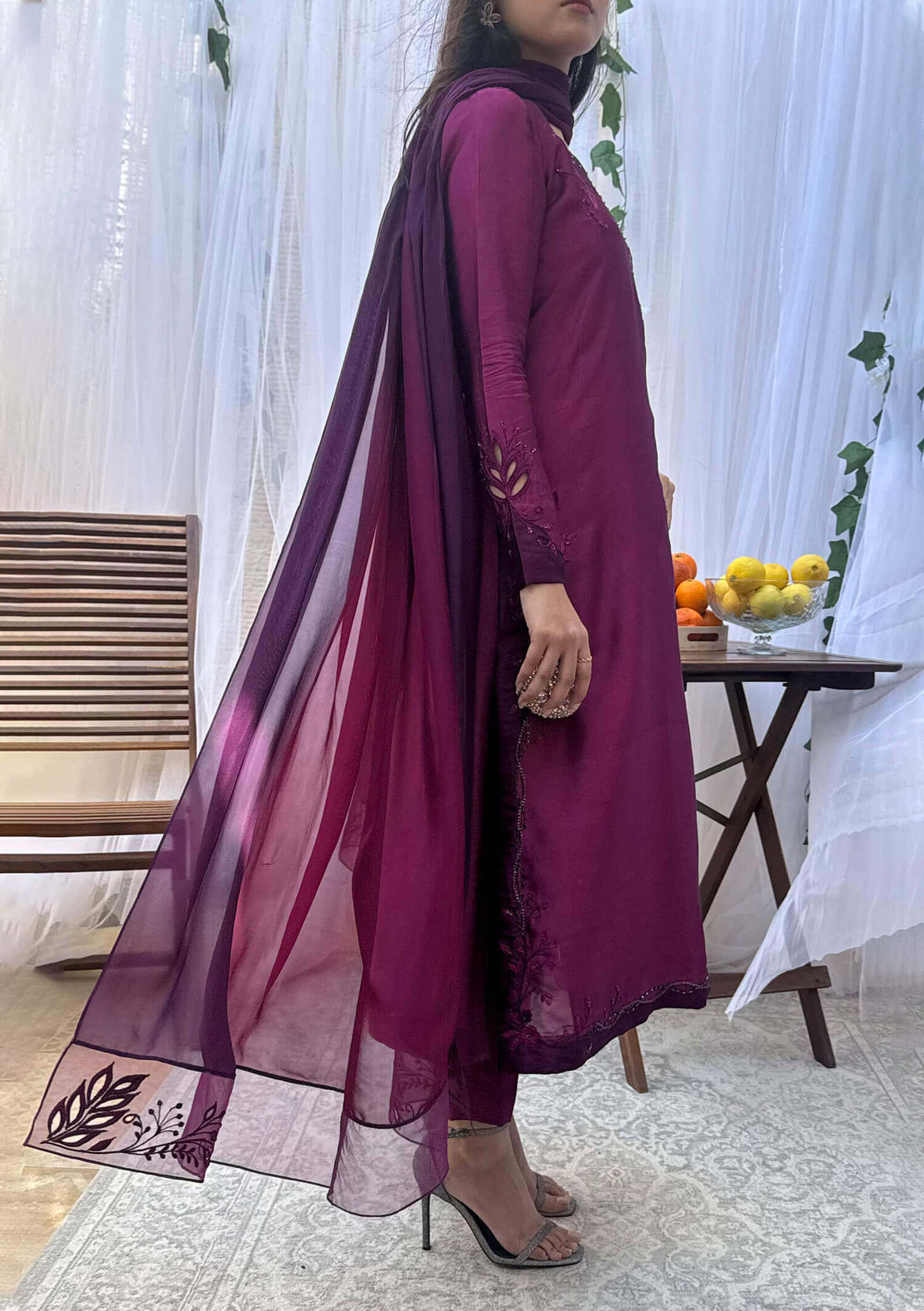 Raya-with-Pants-&-Dupatta-Image-Two